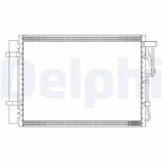 Конденсер кондиционера Delphi CF20303