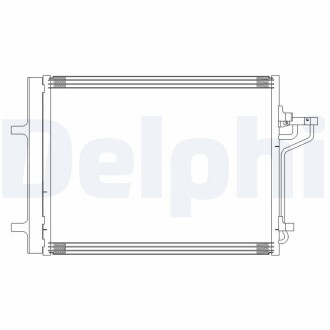 Радіатор кондиціонера Delphi CF20311