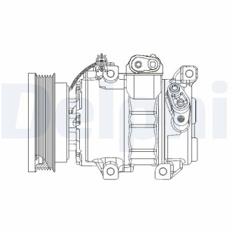 Компрессор кондиционера Delphi CS20343