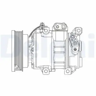 Компресор кондиціонеру Delphi CS20343