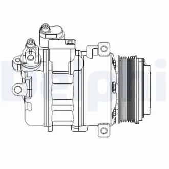 Компрессор кондиционера Delphi CS20370