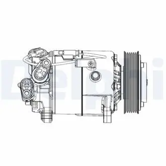 Компрессор кондиционера Delphi CS20500