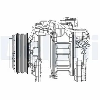 Компресор кондиціонеру Delphi CS20501