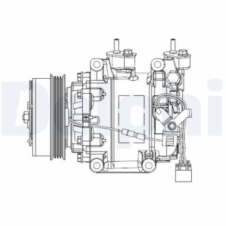 Компресор кондиціонера Delphi CS20515