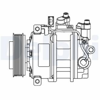 Компресор кондиціонера Delphi CS20546