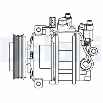 Компресор кондиціонера Delphi CS20546