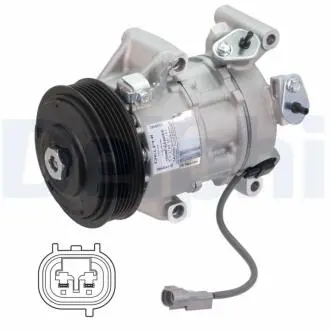 Компресор кондиціонера Delphi CS20582
