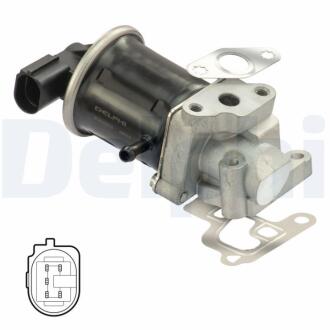 Zawуr EGR SEAT/VOLKSWAGEN AROSA, IBIZA/LUPO, POLO Delphi EG1041612B1