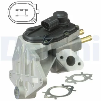 Клапан EGR AUDI A3 SEAT ALTEA, ALTEA XL, LEON, TOLEDO III SKODA OCTAVIA II VW EOS, GOLF PLUS V, GOLF V, JETTA III, PASSAT B6, TOURAN, TOURAN/MINIVAN 2.0 05.03-11.10 Delphi EG1042412B1