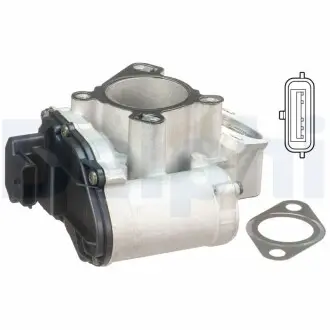 Клапан EGR Renault Master 2.3dCi 10-> Delphi EG1049412B1