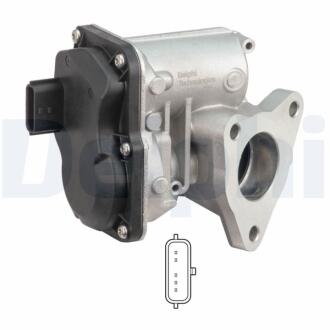 Клапан EGR Delphi EG10557-12B1