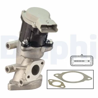 Клапан EGR LAND ROVER DISCOVERY III, DISCOVERY IV, RANGE ROVER SPORT I 2.7D 07.04-12.18 Delphi EG1064112B1
