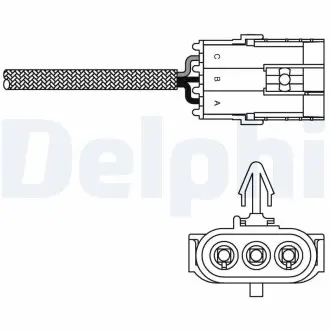 Лямбда-зонд Delphi ES1099512B1