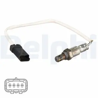 Лямбда-зонд ES20164-12B1 AUDI A4,A6,A8,BMW 325,VW PASSAT Delphi ES2016412B1