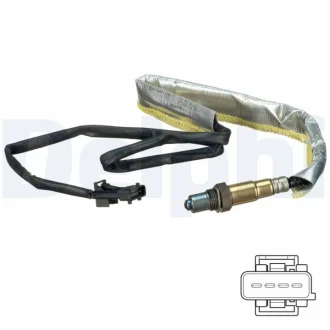 Фото 1 - лямбда-зонд (кількість дротів 4, 1040мм) VOLVO S60 I, S80 I, V70 II, XC70 I 2.0-2.5 11.99-04.10 Delphi ES20635 Лямбда-зонд (кількість дротів 4, 1040мм) VOLVO S60 I, S80 I, V70 II, XC70 I 2.0-2.5 11.99-04.10 Delphi ES20635 (фото 1)