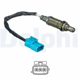 Лямбда-зонд NISSAN ALMERA 1,5 99- Delphi ES2064012B1