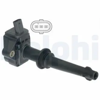 Катушка запалювання Delphi GN10591-12B1