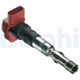 Котушка запалювання AUDI A4 B5, A4 B6, A4 B7, A6 C6, A8 D2, A8 D3, ALLROAD C5 2.6-4.2 03.94-07.10 Delphi GN1069212B1