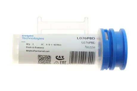 Розпилювач форсунки Delphi L076PBD