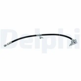 Гальмівний шланг передн Лів (довжина 572мм, M10x1/Banjo) HYUNDAI I20 II 1.0-1.4D 11.14- Delphi LH7673