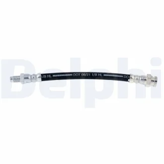 Гальмівний шланг гнучкий задн Лів/Прав (довжина 186мм, M10x1/M10x1) FIAT TIPO 1.0-1.6D 10.15- Delphi LH7711