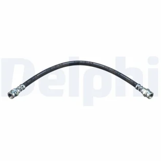 Гальмівний шланг гнучкий задн Прав (довжина 377мм, M10x1/M10x1) HYUNDAI H-1, H-1 / STAREX, H-1 CARGO, H-1 TRAVEL 2.4/2.5D/2.6D 06.97- Delphi LH7815