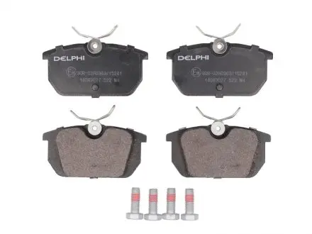 Тормозные колодки, дисковые. Delphi LP0522