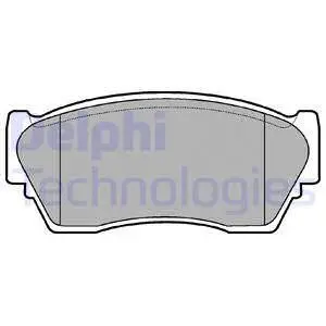 Тормозные колодки, дисковые. Delphi LP0804