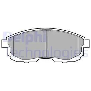 Тормозные колодки, дисковые. Delphi LP0812