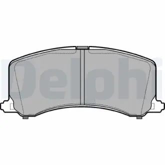 Тормозные колодки, дисковые. Delphi LP1014