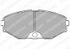 Гальмівні колодки дискові Nissan Maxima "F "89-06 Delphi LP1058 (фото 1)