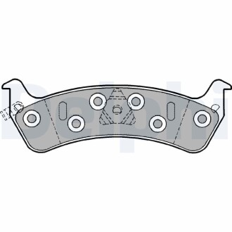 Тормозные колодки Delphi LP1184