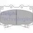 Тормозные колодки дисковые LEXUS/TOYOTA LX 470/Landcruiser &quot;F &quot;98-08 Delphi LP1308 (фото 1)