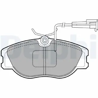 Тормозные колодки Delphi LP1400