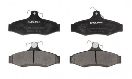 Тормозные колодки, дисковые. Delphi LP1424 (фото 1)