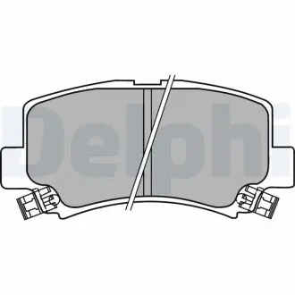 Гальмівні(тормозні) колодки Delphi LP1439