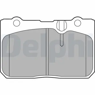 Гальмівні(тормозні) колодки Delphi LP1460