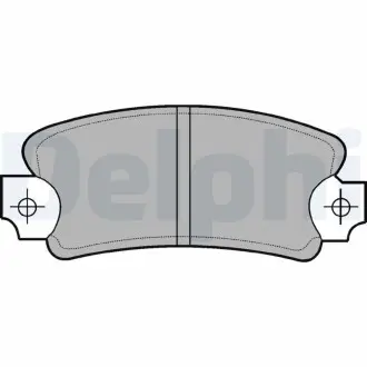 Тормозные колодки Delphi LP146
