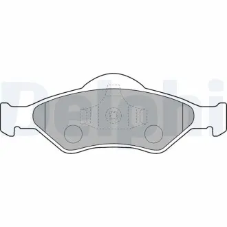 Гальмівні(тормозні) колодки Delphi LP1470