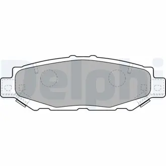 Гальмівні(тормозні) колодки Delphi LP1508