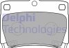 Гальмівні колодки, дискові Delphi LP1546 (фото 1)