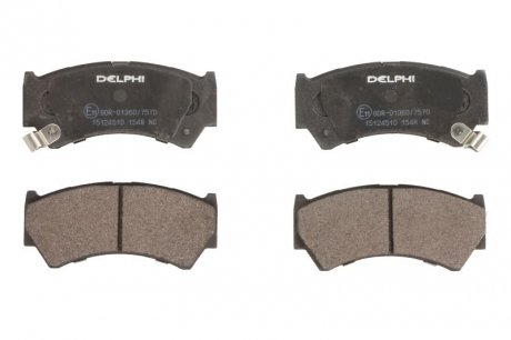 Тормозные колодки, дисковые. Delphi LP1548 (фото 1)