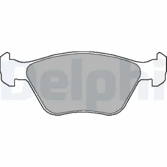 Гальмівні(тормозні) колодки Delphi LP1602