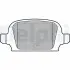 Тормозные колодки дисковые OPEL Combo/Corsa/Tigra &quot;R &quot;00-06 Delphi LP1677 (фото 1)