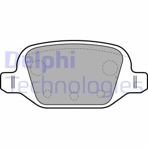 Тормозные колодки, дисковые. Delphi LP1678 (фото 1)