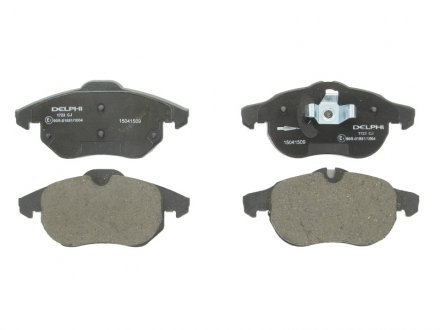 Комплект тормозных колодок из 4 шт. дисков Delphi LP1723