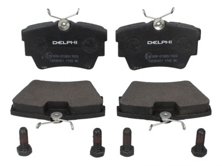 Тормозные колодки (задние) Renault Trafic/Opel Vivaro 01- (TRW) Delphi LP1745