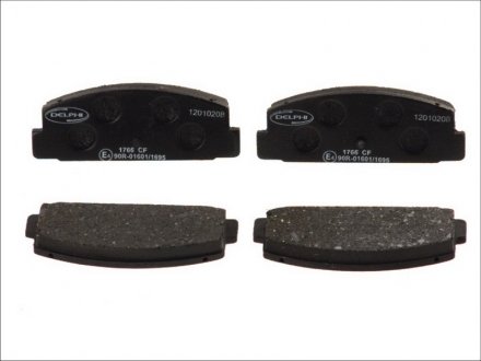 Комплект тормозных колодок из 4 шт. дисков Delphi LP1766 (фото 1)
