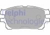 Гальмівні колодки, дискові Delphi LP1784 (фото 1)