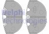 Гальмівні колодки, дискові Delphi LP1798 (фото 1)